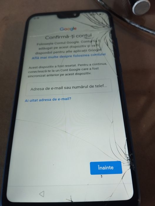 Huawei p20 lite sticla sparta display funcțional