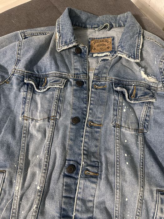 Джинсовка куртка ветровка pull bear bershka