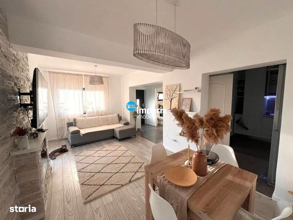 Casa 4 cam, moderna, semimobilata, Hlincea Iasi