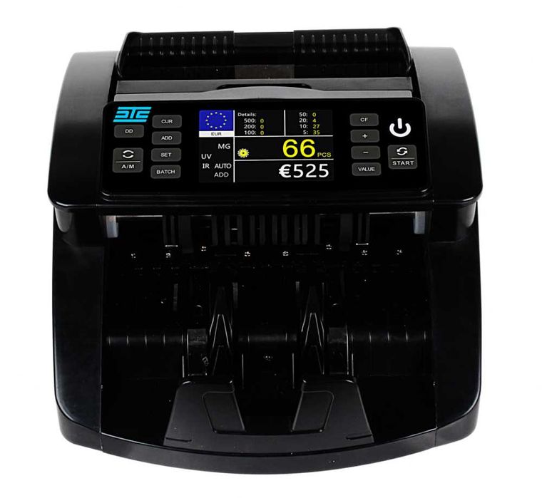 Машина и Детектор за броене на пари 1г. ГАРАНЦИЯ И СЕРТФИКАТ