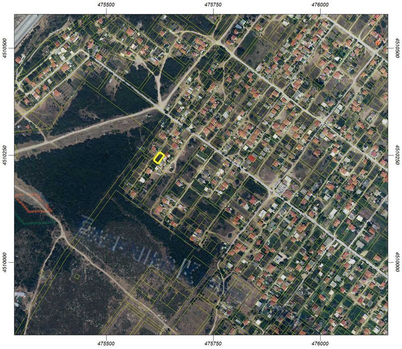 Продава се парцел с изглед към морето в регулация 318 м2 в Аспровалта, Северна Гърция