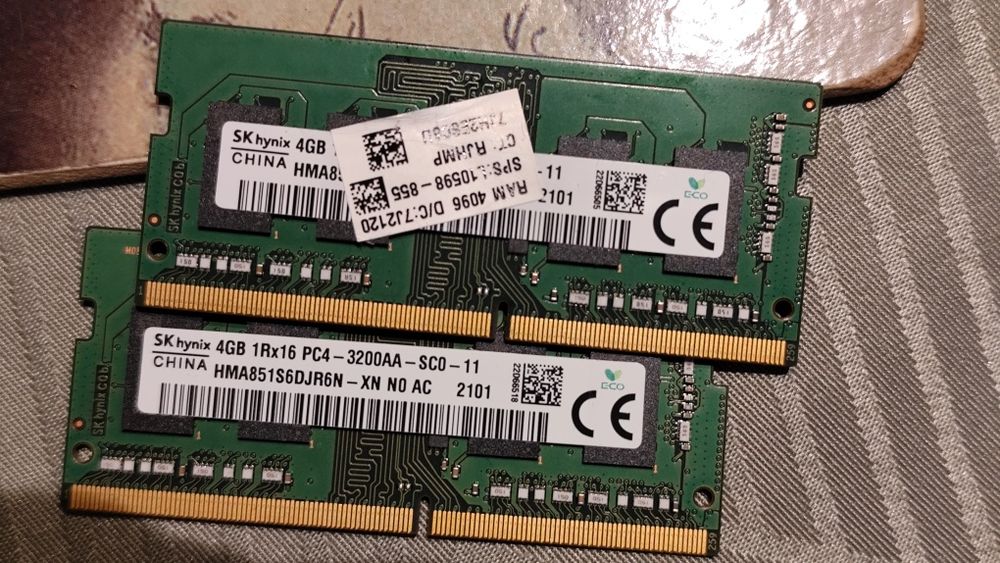 Memorie RAM 2x4GB DDR4-3200 SK Hynix