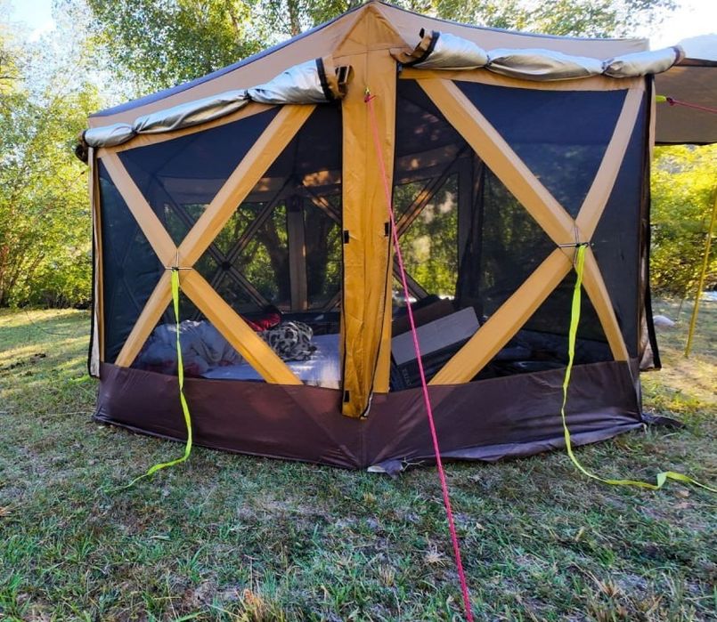 Палатка жазға да қысқа қа