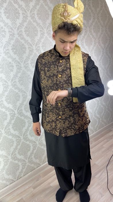 Мужской индийский костюм +тюрбан