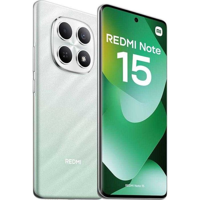 Telefon Mobil Xiaomi REDMI Note 15, 8GB RAM,128GB, Forest green + Woven Strap Ring Stand,sigilat
