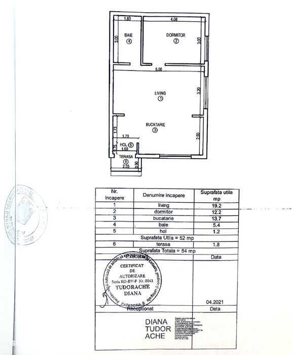 Apartament tip casa si curte privata 75 mp | 2 camere | parcare