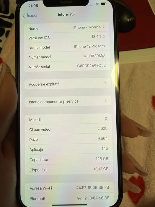 Vand iphone 12 pro max