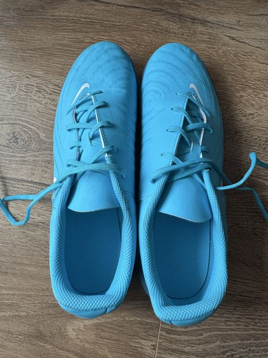 Оригинални NIKE Футболни Обувки Turf TF Светлосини