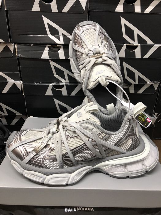Balenciaga 3XL Grey Argintiu Calitate Premium Full Box Verificare La Livrare