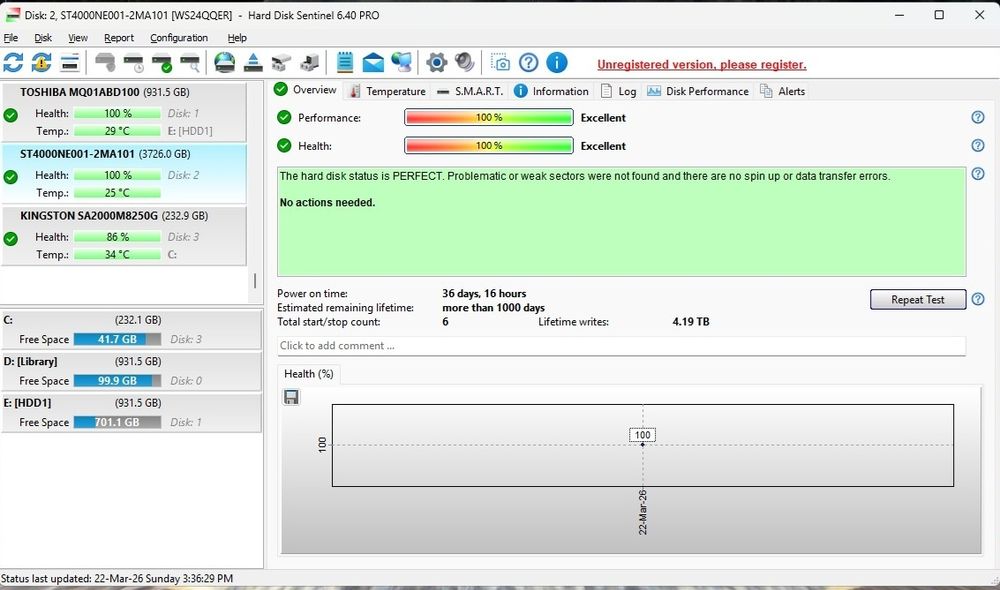HDD Seagate IronWolf Pro 4TB