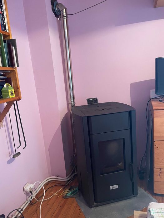 камина ALBA 15 kW на пелети с водна риза