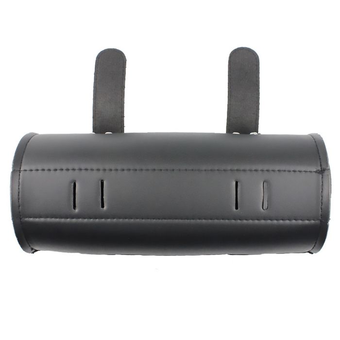 Чанта за мотор, цилиндър, кожа, 30 Х 13 см