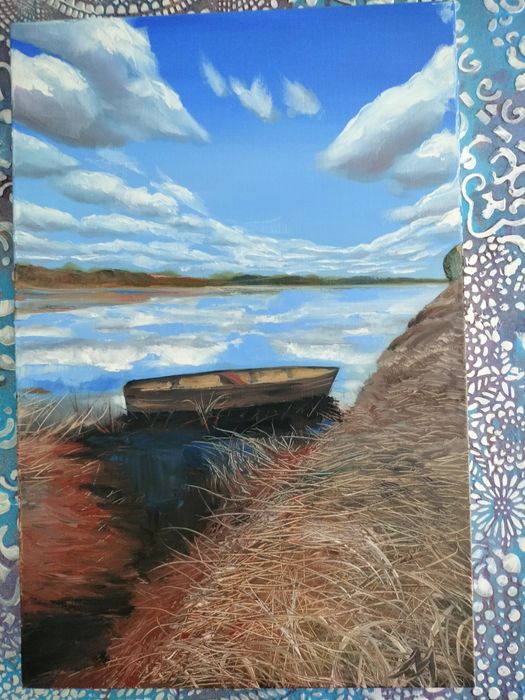 Продам картину "берег"