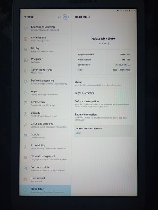 Таблет Samsung Tab A6