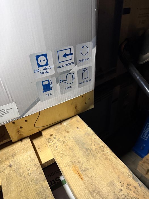 Generator rezervor de combustibil Scheppach, 5000w