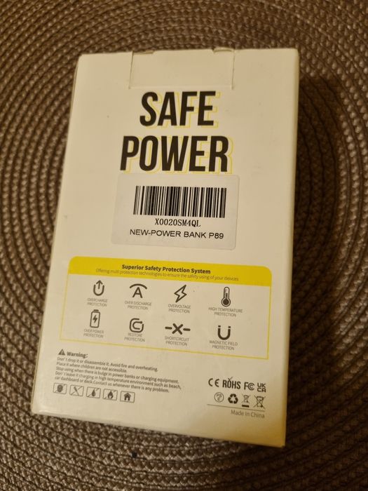 Baterie externa 25 800 mah , fast charging