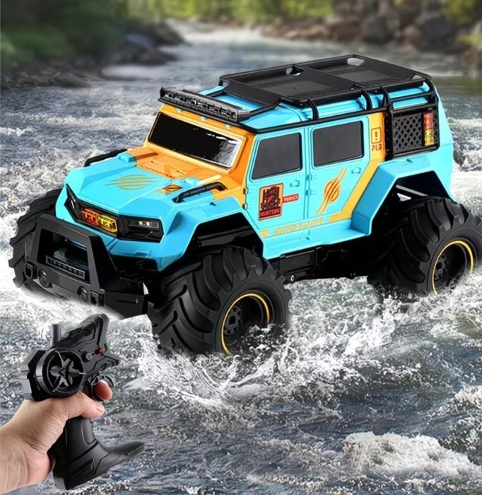 Радиоуправляемый джип спецназа, машинка на пульте управления