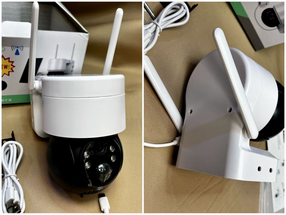 Соларна безжична wifi 8 mpx камера icsee външен монтаж ip 66 camera ka