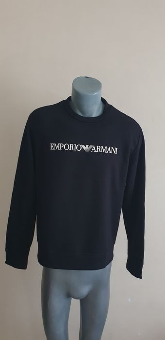 Emporio Armani Essentials Mens Size M НОВО! ОРИГИНАЛ! Мъжки Блузи!