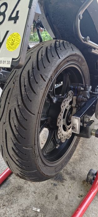 Honda nc750x + top case givi