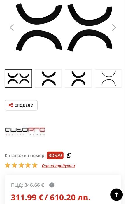 раздувки Wide за калници на Dodge Challenger