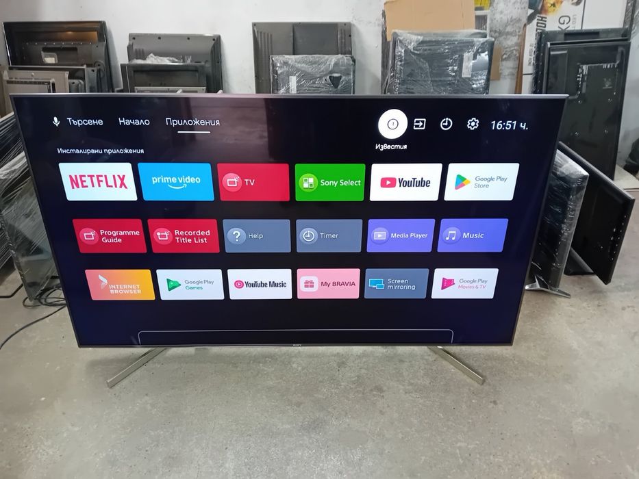 Телевизор Sony Android Bravia 4K 75 инча