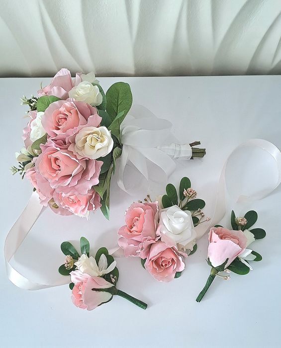 Букеты невесты ручной работы.