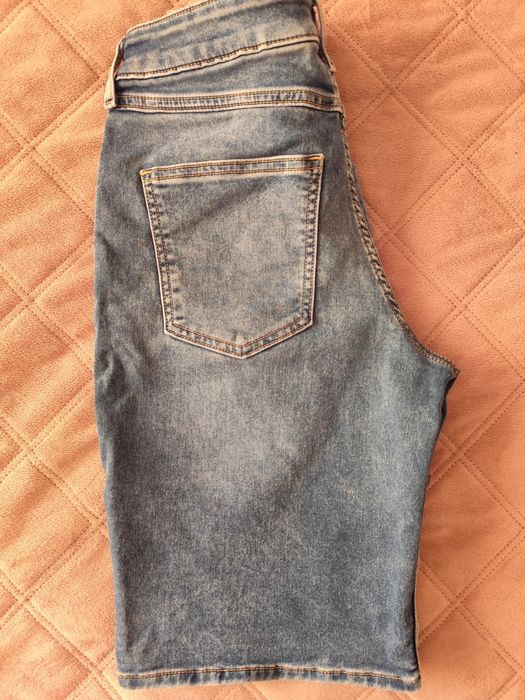 Къси дънкови панталони за момче, размер 170 см