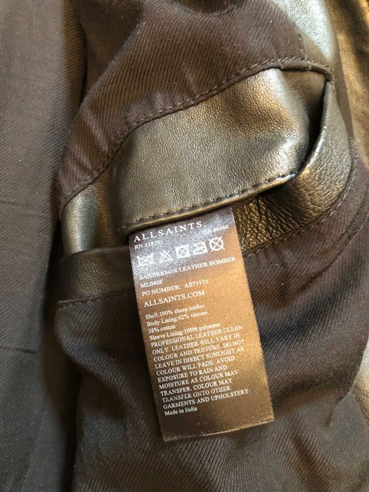 AllSaints geaca piele S, barbateasca