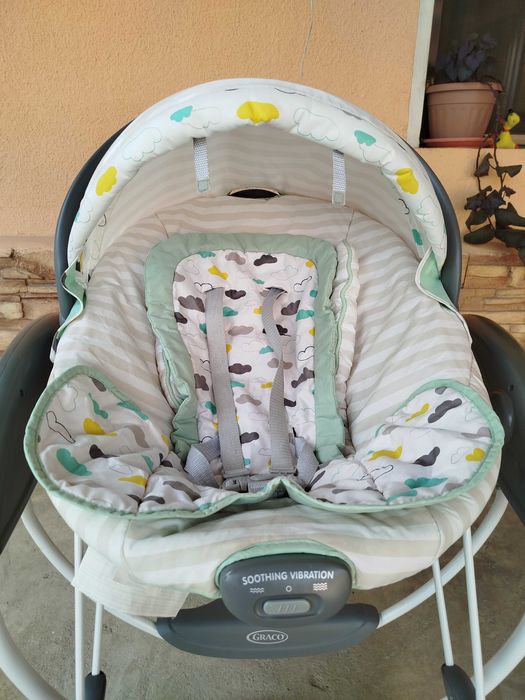 Ел.бебешка люлка GRACOперфектно състояние
