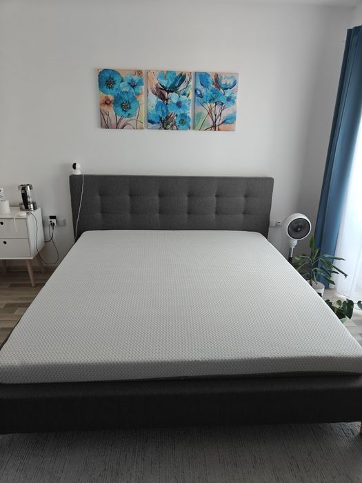 Saltea spumă 180x200x17 Wellpur medie-tare