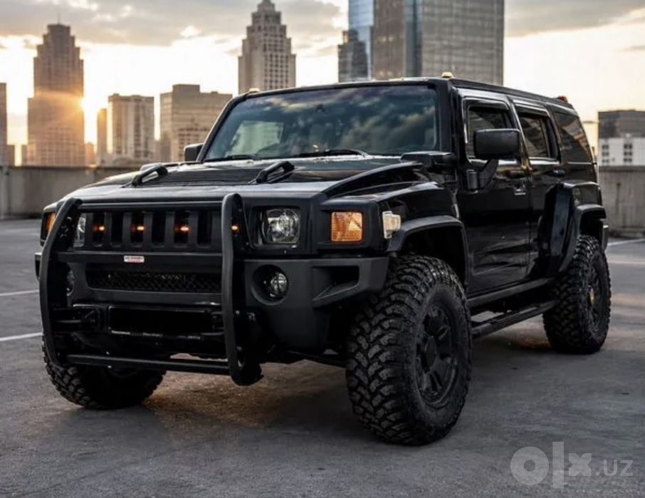 Защита бампера Hummer H3 H2 Кенгурятник