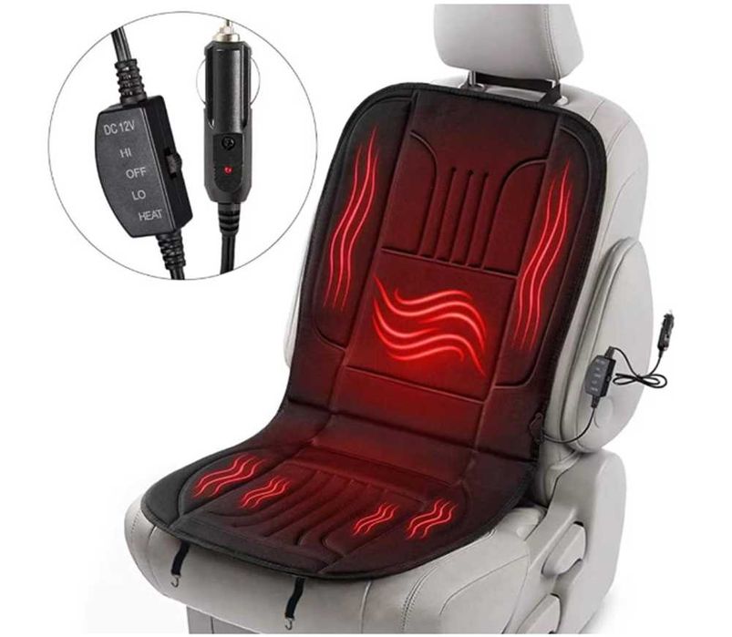 Подложка за седалка с нагряваща функция - ниска и висока степен 12V.