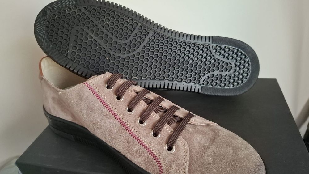 Hogan - papuci barbati piele intoarsa