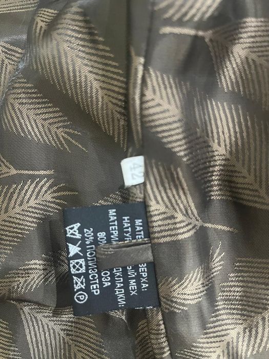 Натуральная норковая шуба