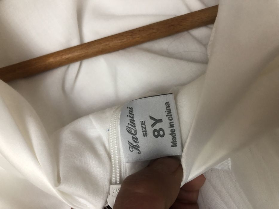 Детска рокля от тюл