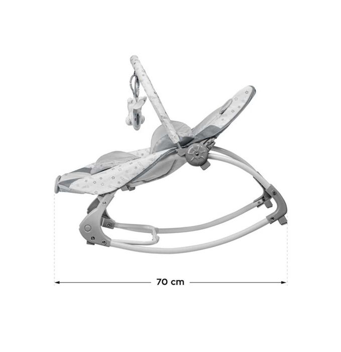 Бебешка и детска люлка и стол 2 в 1 Tulano Cloe 35 Bear, 0-9 кг