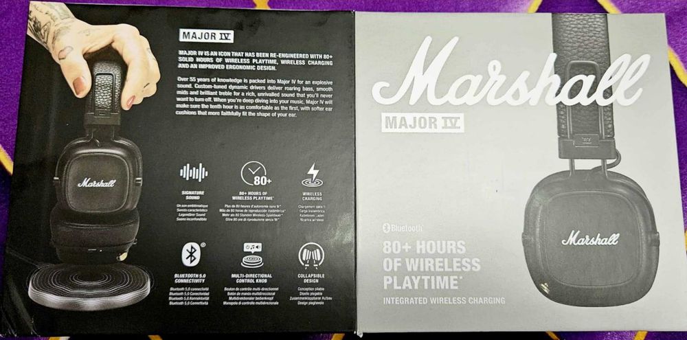 casti marshall Major 4 - Produs original Sigilat