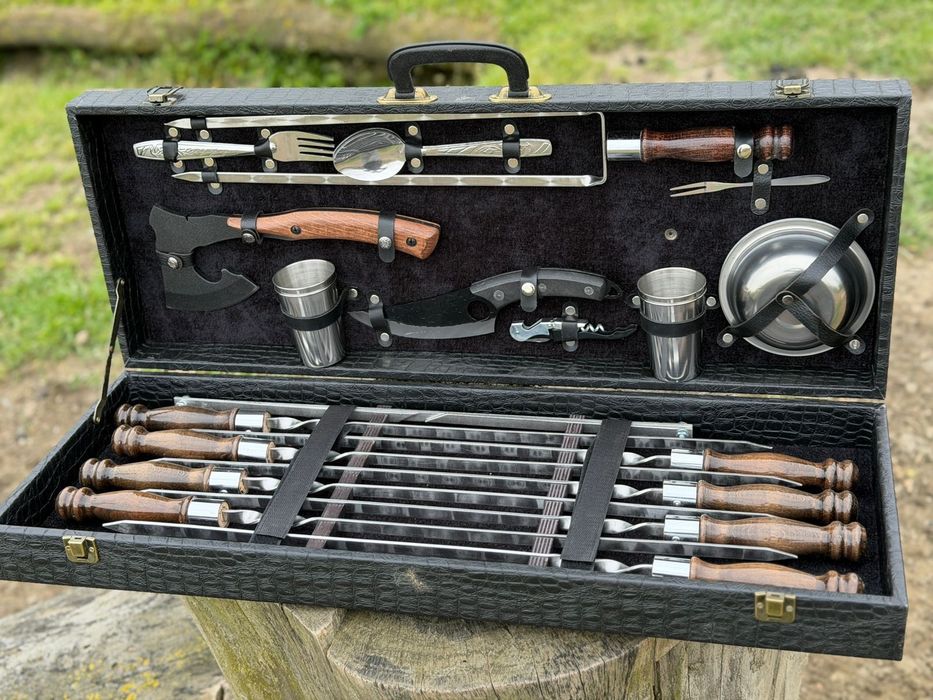 Шампура. Походный набор. Топор