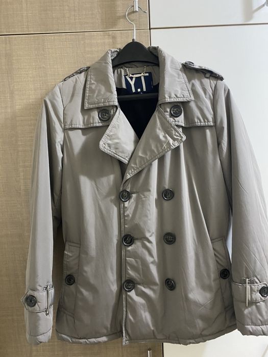 geaca-groasa-barbati,marca Y-Two Jeans,marimea S,gri,imblanita