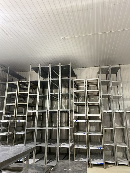 Стеллажи, супер выбор нержавейки