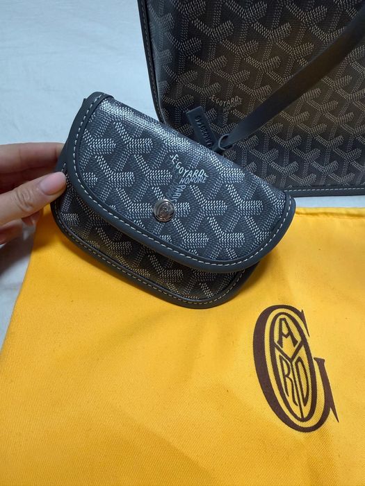 Чанта от естествена кожа Goyard