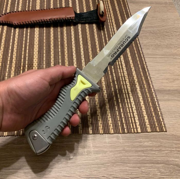 Cutit Scubapro K-6 Dive original Italia lama 15,5m drumetii colect