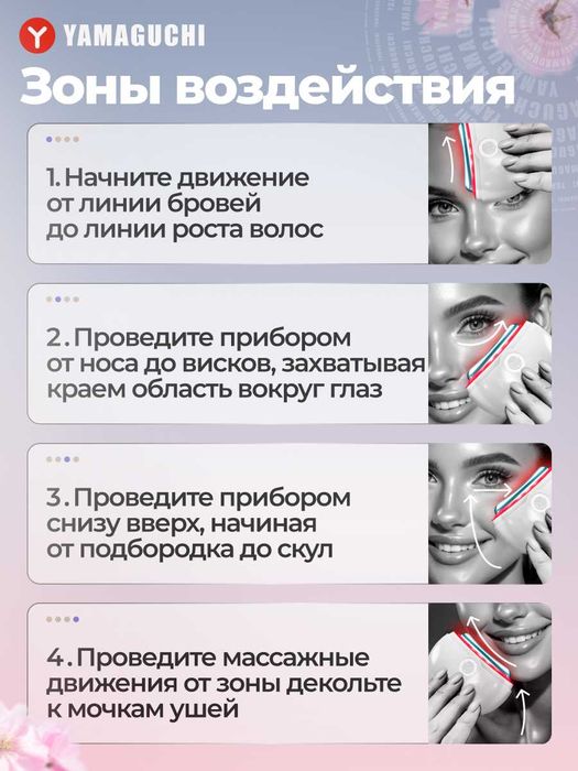 Yamaguchi EMS Face Lifting — фитнес для лица и декольте дома