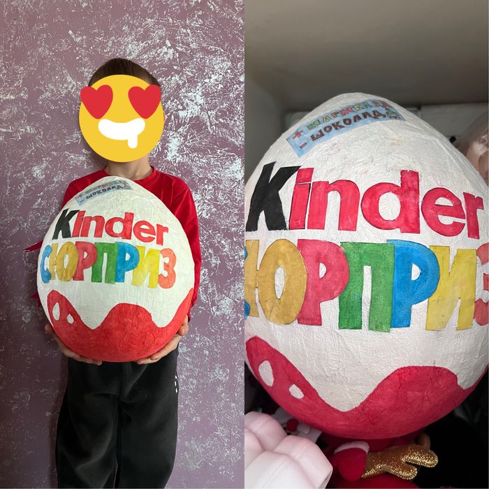 Подарочное яйцо Киндер