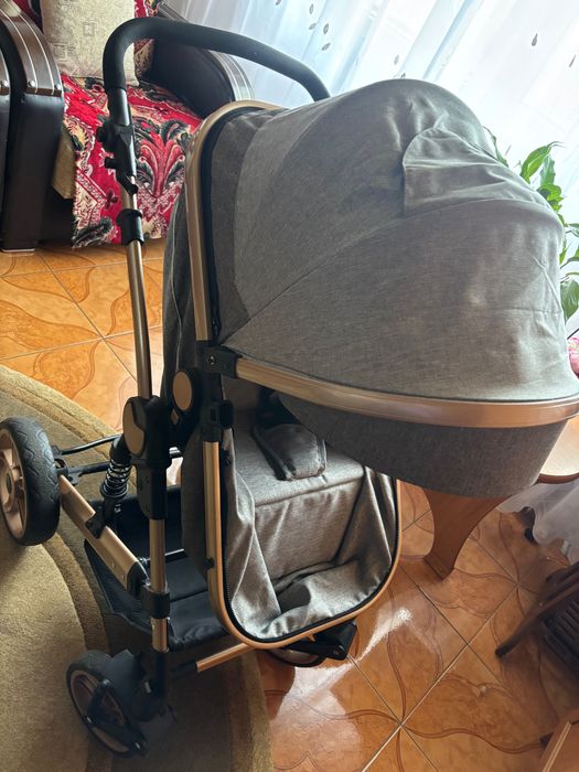 Căruț bebeluși 3 în 1
