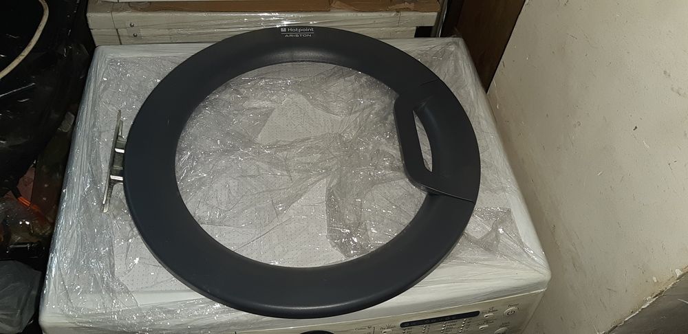 Usa rama balama maner hotpoint ariston masina de spalat alb gri negru