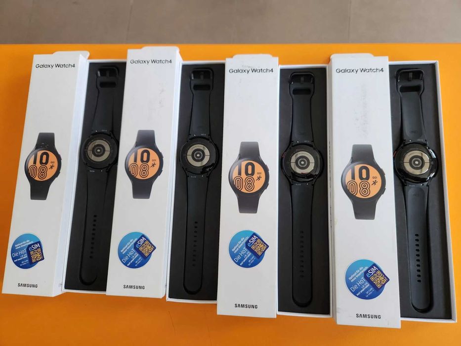 Samsung Watch 4 R875F 44 mm, Lte Black, resigilate , garantie Samsung