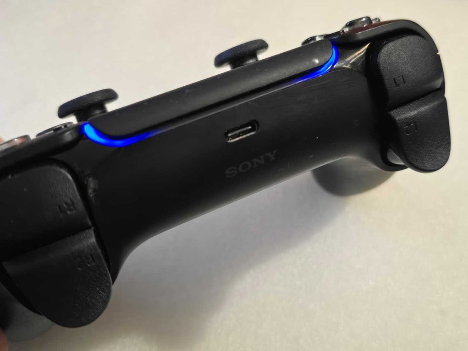 Controller Wireless PlayStation 5 DualSense, Black - poze reale