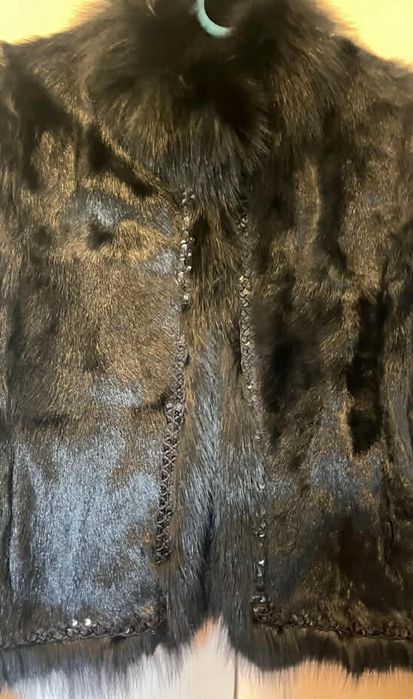 Hermes  палто яке косъм